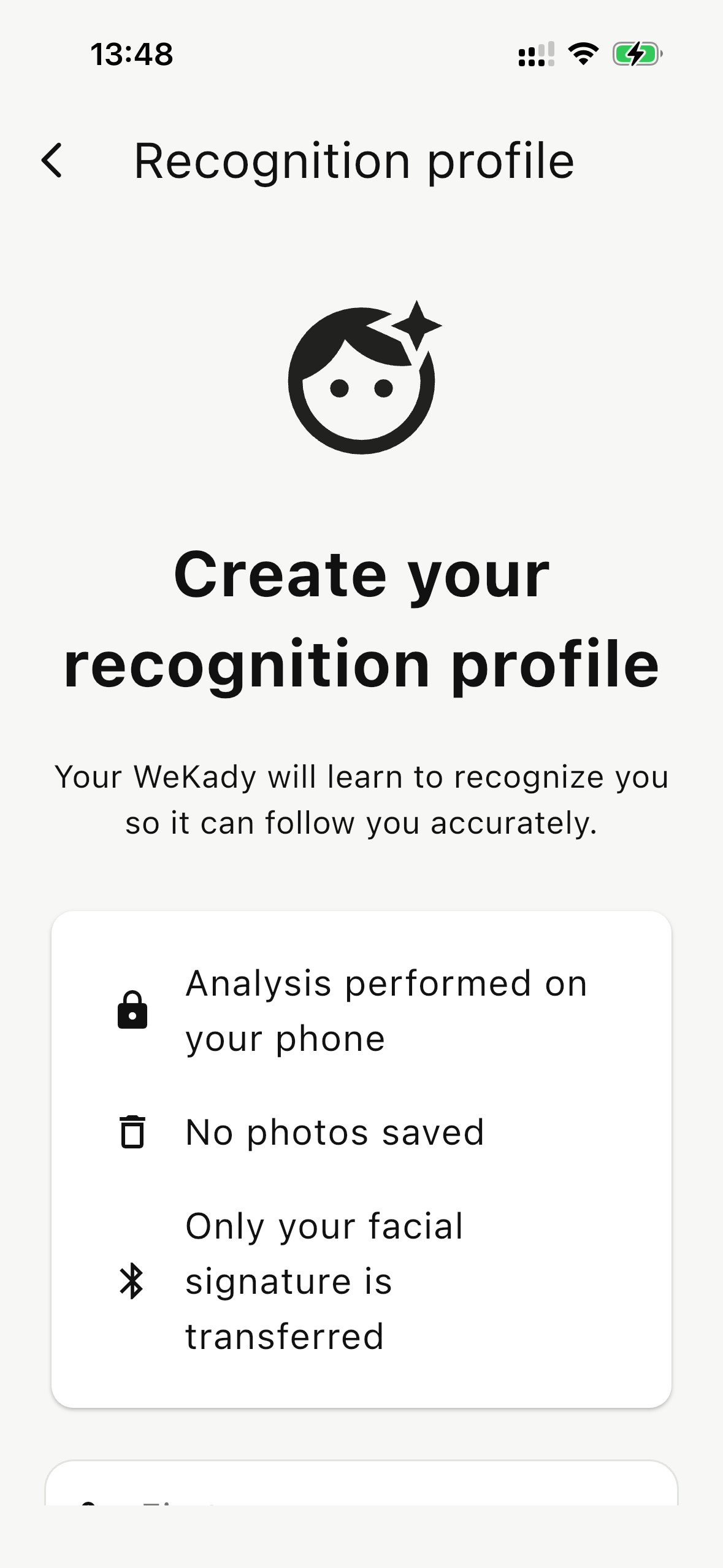 Create your Follow ID profile.