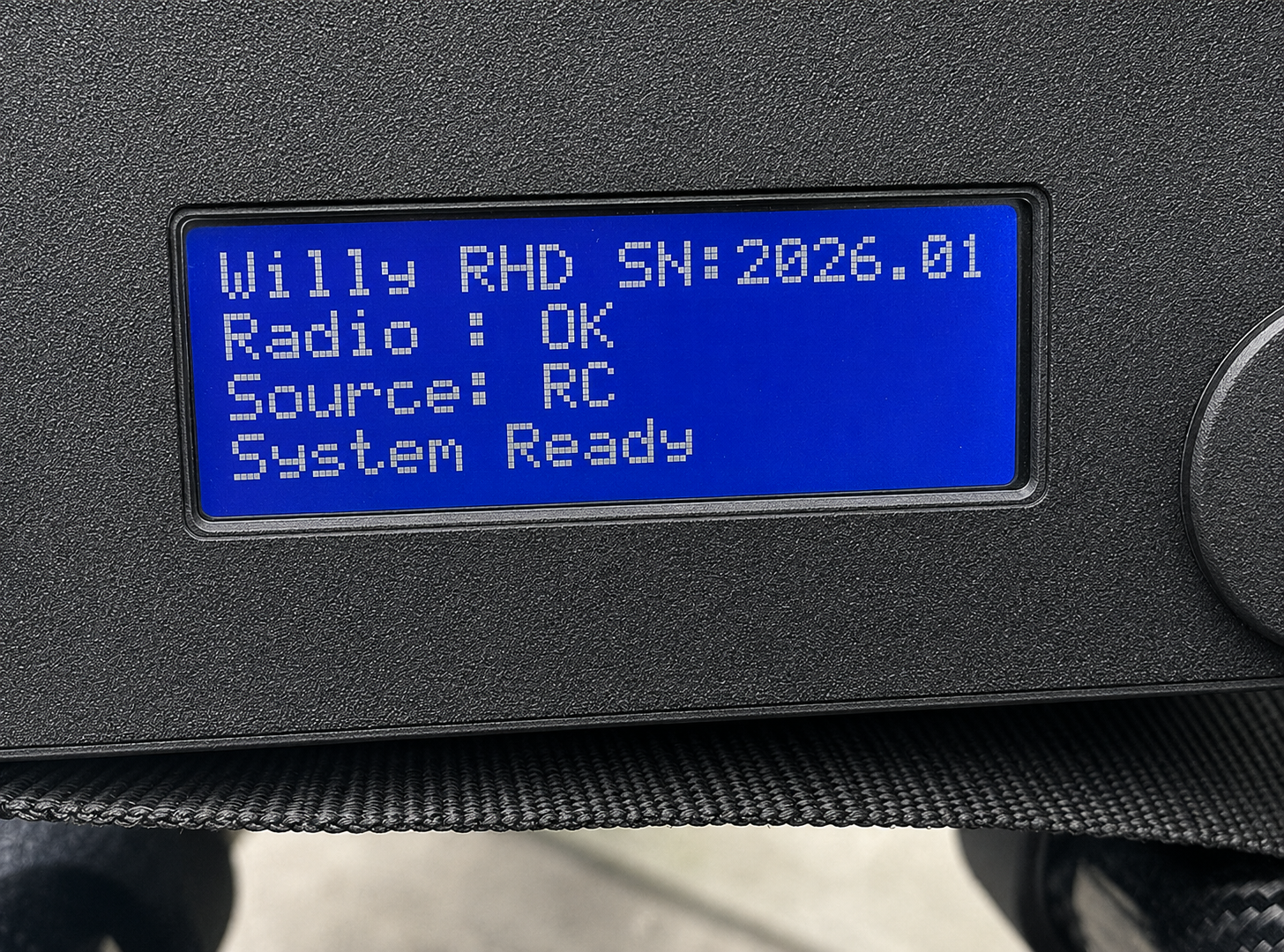 Écran LCD intégré